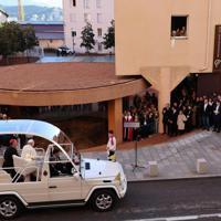 Francis makes first visit by a pope to Corsica