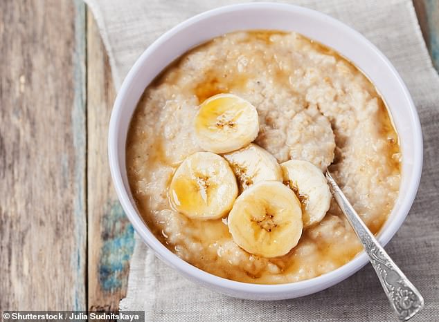 Instead of eating instant pots, Mr Hobson suggests people opt for making their own oats with milk and topping it with some chopped fruit or dried fruit or some nuts and seeds for a healthy breakfast