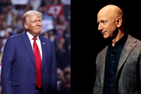 Trump Announces Plans To Have Dinner With Amazon Founder Jeff Bezos As Billionaire Rivals Turn Unexpected Allies After Years Of Clashes - Amazon.com (NASDAQ:AMZN)