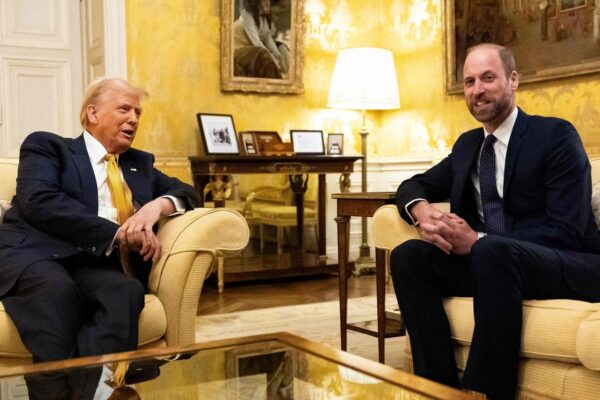 Donald Trump praises Prince William as the two meet in Paris, ‘Great man this one’