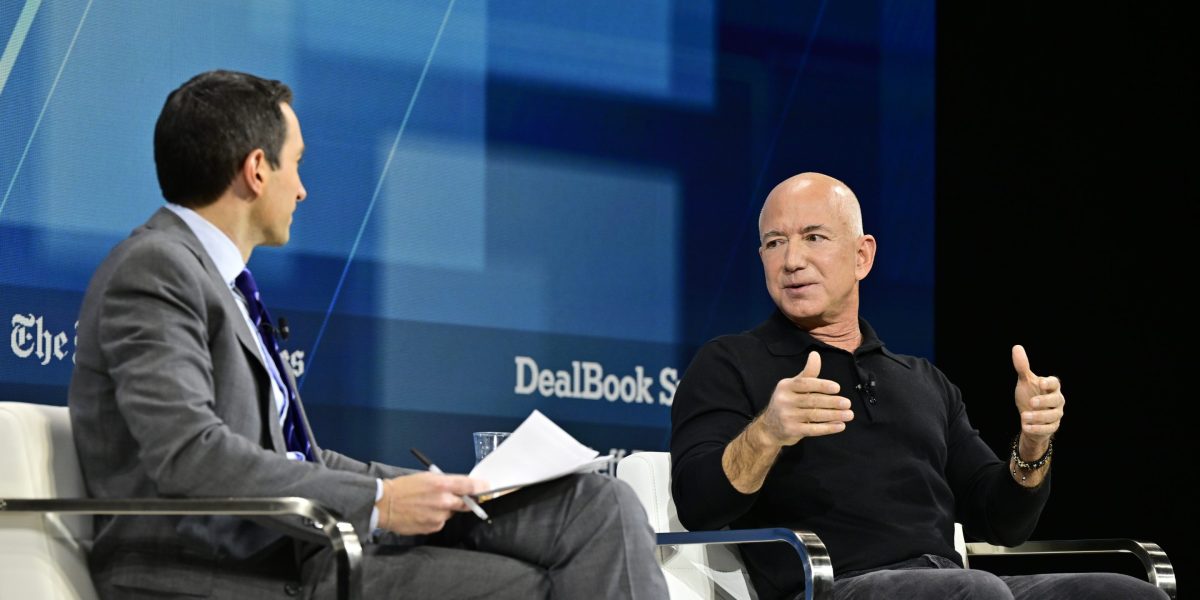 Billionaire Amazon founder 'super optimistic' about deregulation under Trump