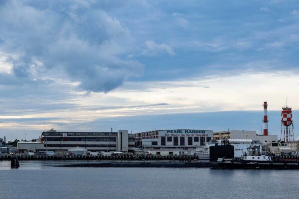 The National Defense Authorization Act provides for a $1.2 billion dry dock replacement at Joint Base Pearl Harbor-Hickam. (U.S. Navy/Michael Zingaro, file)