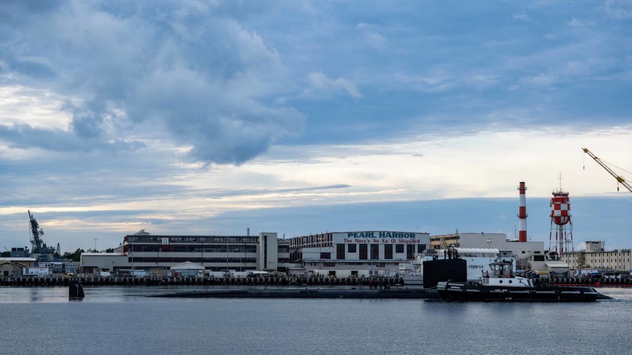 The National Defense Authorization Act provides for a $1.2 billion dry dock replacement at Joint Base Pearl Harbor-Hickam. (U.S. Navy/Michael Zingaro, file)