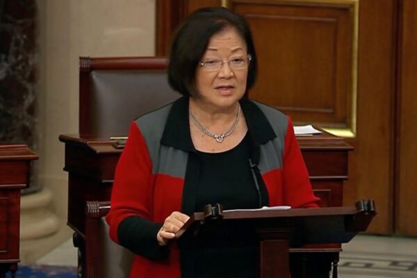 U.S. Sen. Mazie Hirono said the Reuniting Families Act would reduce the backlog of family-based immigration visas while helping to keep immigrant families together. (Office of U.S. Sen. Mazie Hirono)