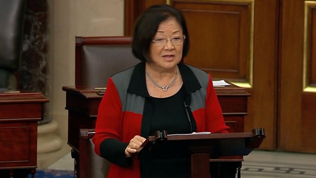 U.S. Sen. Mazie Hirono said the Reuniting Families Act would reduce the backlog of family-based immigration visas while helping to keep immigrant families together. (Office of U.S. Sen. Mazie Hirono)