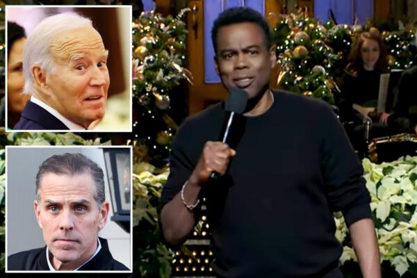 Chris Rock returns to host ‘SNL’ – jokes Joe Biden’s middle finger ‘still works’ after Hunter pardon