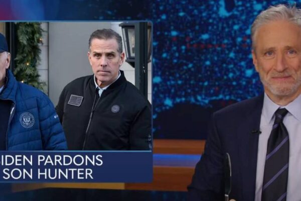 Jon Stewart on Hunter Biden Pardon, Democrats' Responses