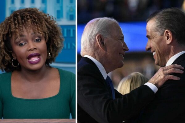 Karine Jean-Pierre asserts Joe Biden wouldn't pardon Hunter in resurfaced video, netizens fume, ‘How blatantly they lie’