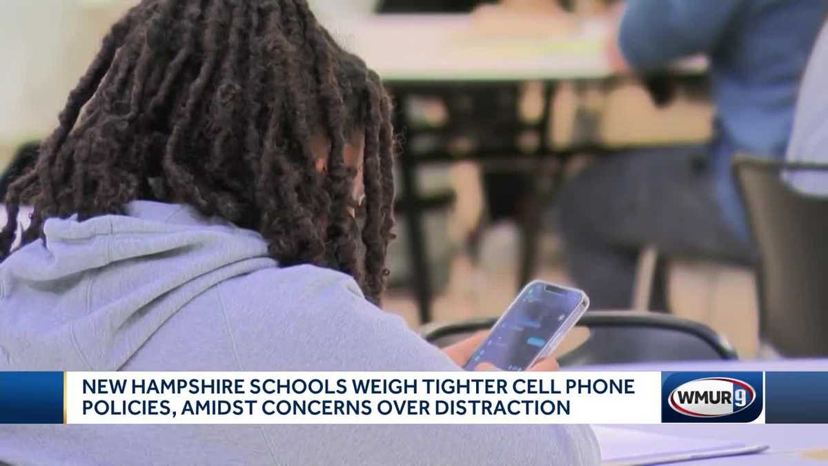 New Hampshire schools weigh tighter cellphone policies