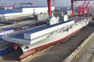 China Launches Type 076 Amphibious Assault Ship