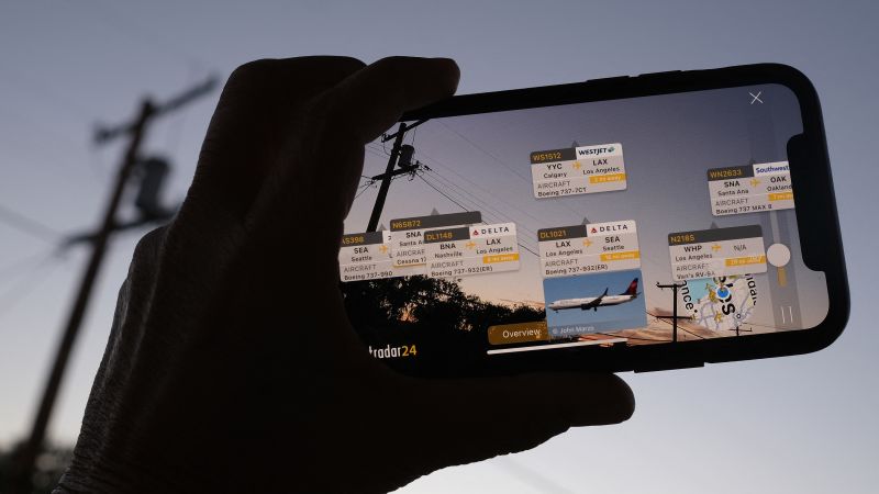 Want to know what’s flying overhead? There’s an app for that