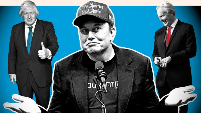 Elon Musk is attacking Britain. Former PMs are building ties
