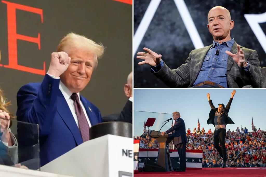 Donald Trump says he will meet with Jeff Bezos next week