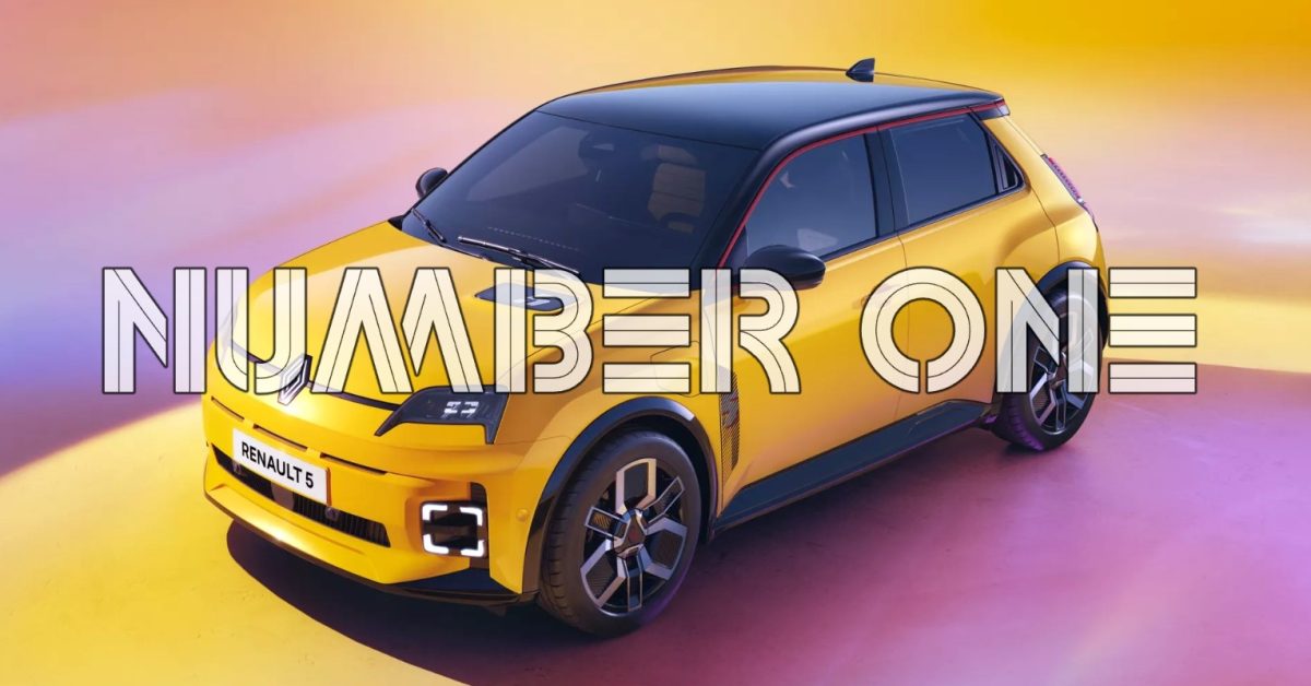 Renault 5 snatches top spot as France crosses 15% EV adoption