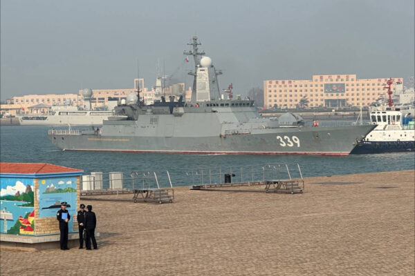 Russian Warship Visits China