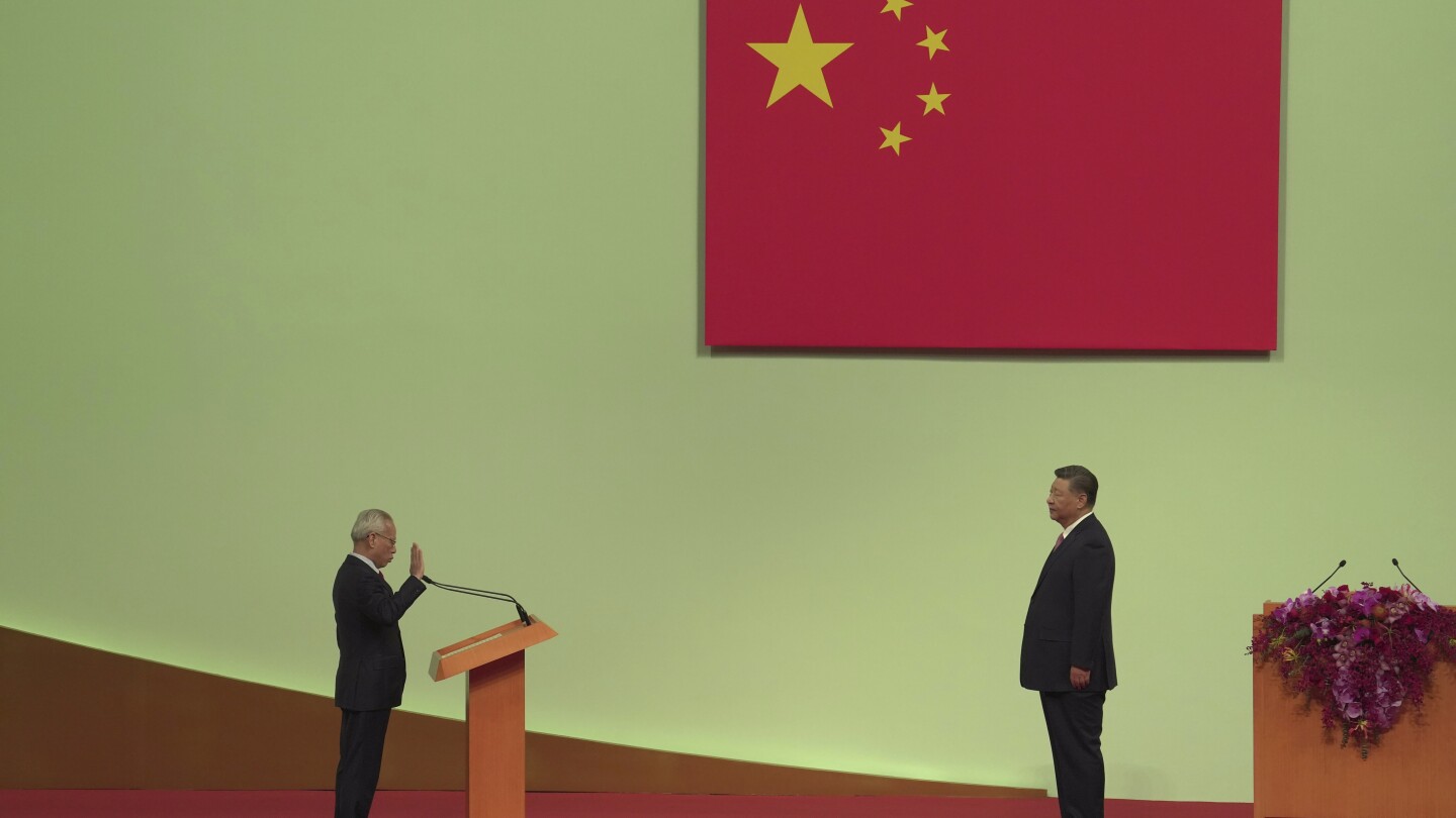 China's Xi swears in new leader of casino hub Macao, telling the city to diversify economy