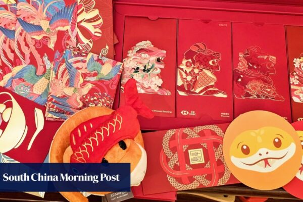 Year of the Snake: Hong Kong firms use lai see envelopes as marketing tool in digital era