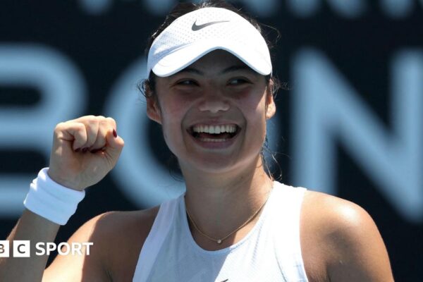 Australian Open 2025 results: Emma Raducanu begins her season with scrappy first-round win over Ekaterina Alexandrova Emma Raducanu laughs after securing victory after the Australian Open first round