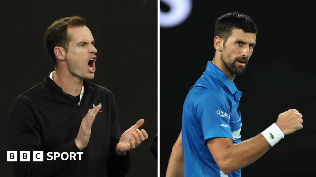 Andy Murray and Novak Djokovic