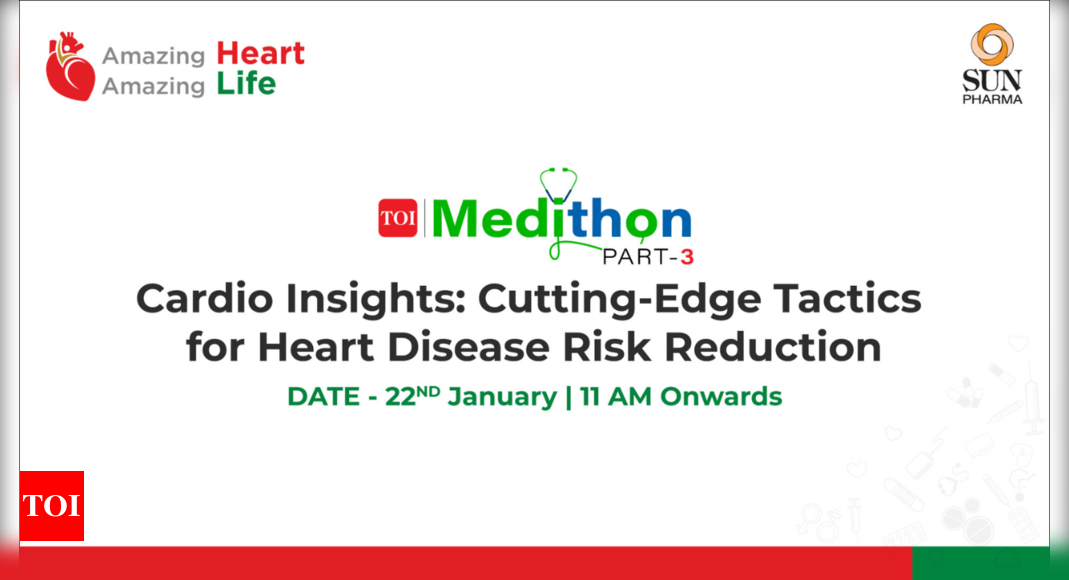 Unlock the secrets to a healthier heart at TOI Medithon Part-3!