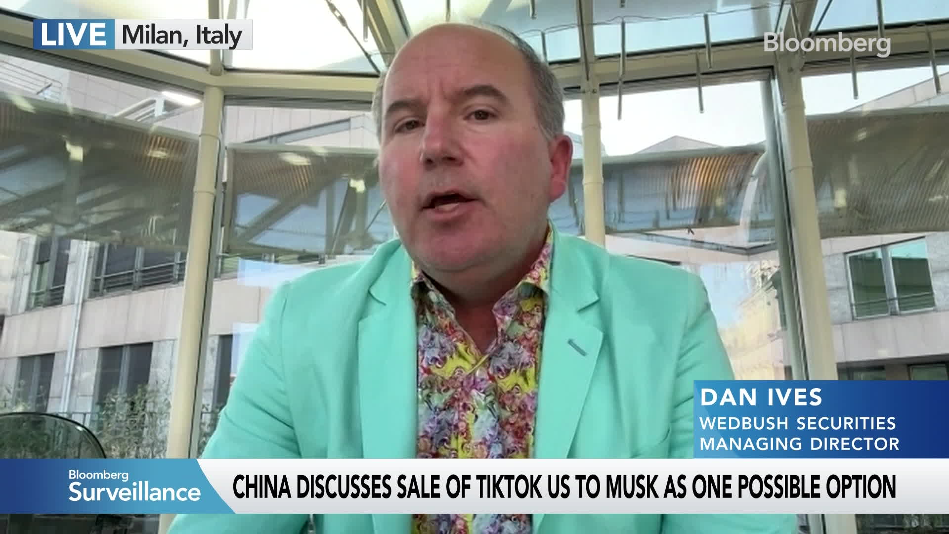 Watch China Selling TikTok to Musk Makes Sense, Ives Says