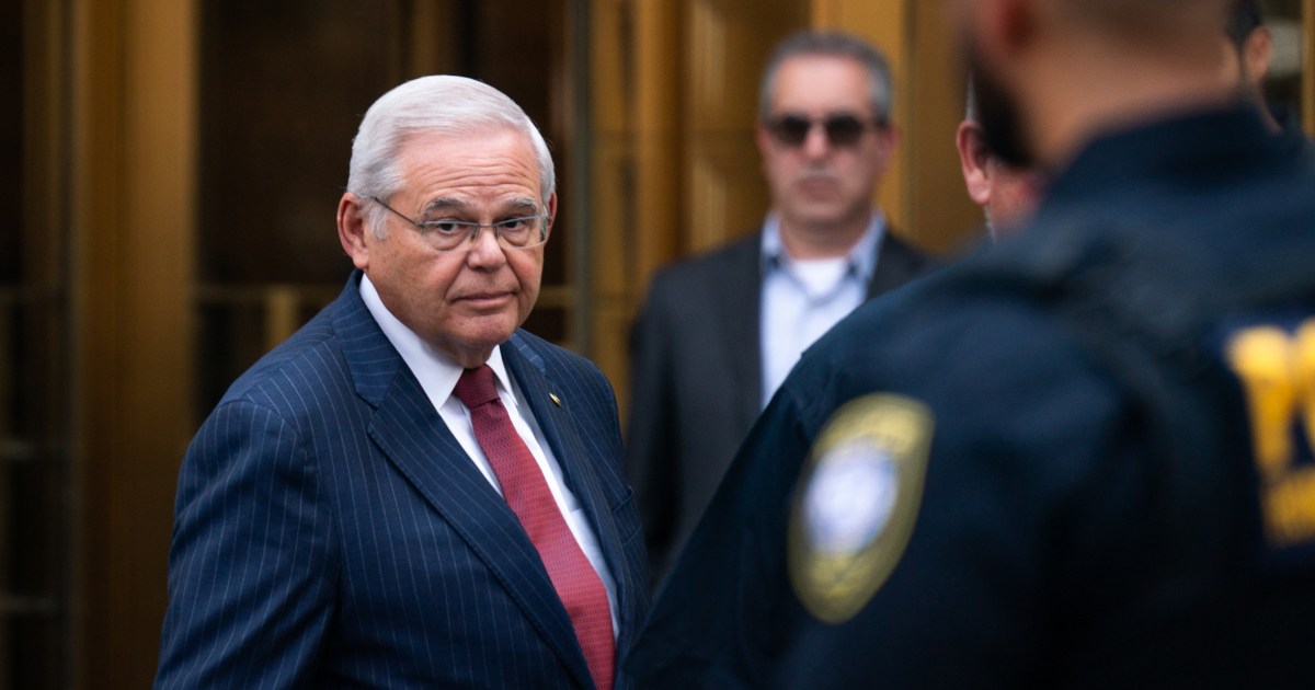 Rebuffed by Biden, former Sen. Bob Menendez seeks a pardon from Trump