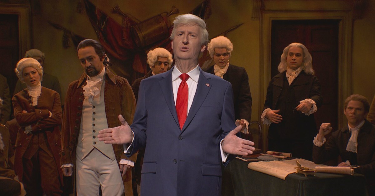 As Trump returns to office, 'SNL' wonders aloud if America has its first elected king