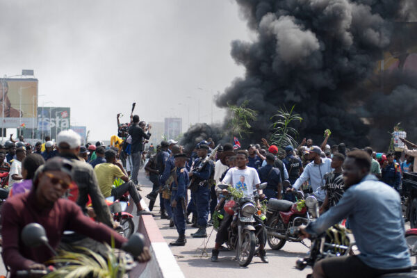 Protesters Attack Embassies in Congo Amid Fury Over Rebel Violence