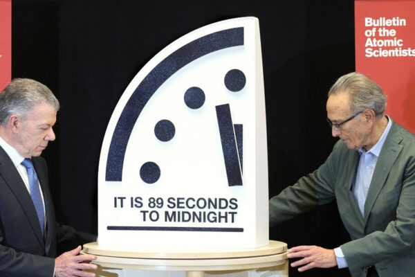 Doomsday Clock Moves One Second Closer to Catastrophe
