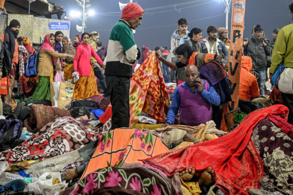 In Photos: The Aftermath of the Maha Kumbh Mela Stampede