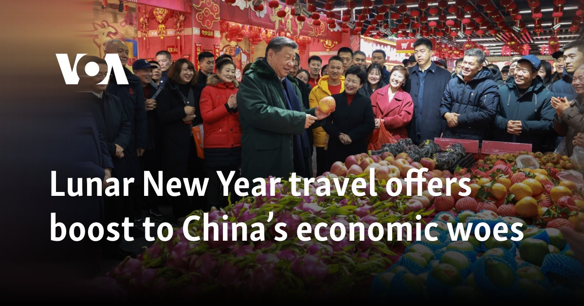 Lunar New Year travel offers boost to China’s economic woes