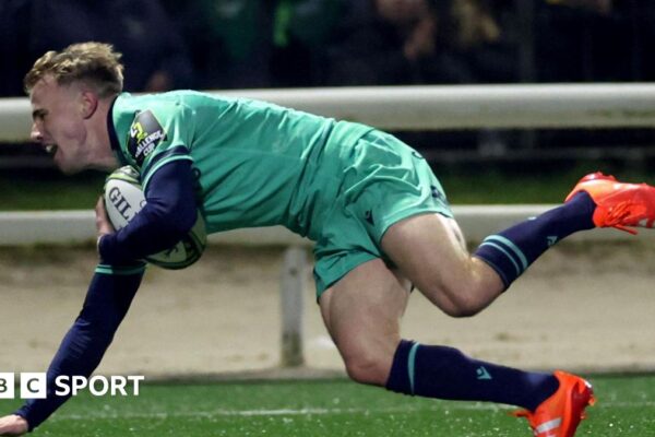Ben Murphy scores Connacht's fourth try