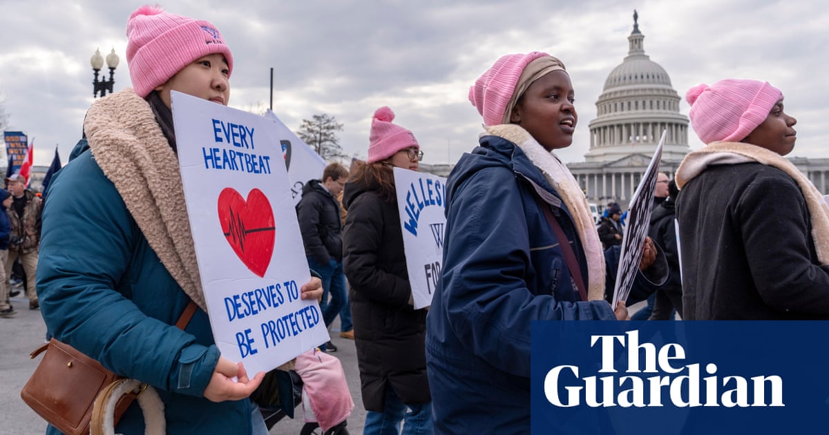 Trump and Vance back anti-abortion activists in March for Life speeches | Donald Trump