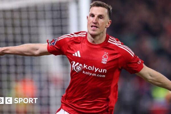 Nottingham Forest 1-1 Liverpool: Hosts’ heroics undone by Slot’s super sub on night of pure theatre Chris Wood wheels away in celebration after putting Nottingham Forest ahead against Liverpool at The City Ground