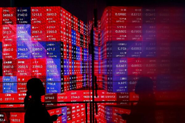 Asia equities slide with US stock futures on China's AI push; dollar firms