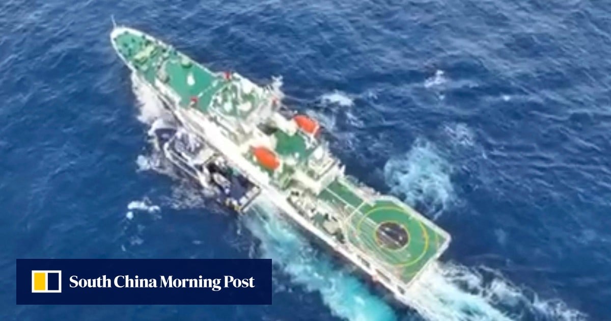 Beijing and Manila promise further South China Sea talks despite row over ‘monster ship’
