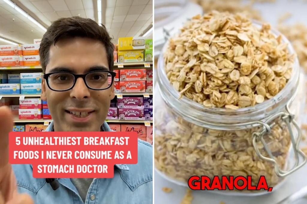 Stomach doctor reveals 5 unhealthiest breakfast foods