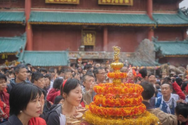 Vibrant Lunar New Year Rituals in Hong Kong: Devotees Seek Blessings at Wong Tai Sin Temple for the Year of the Snake