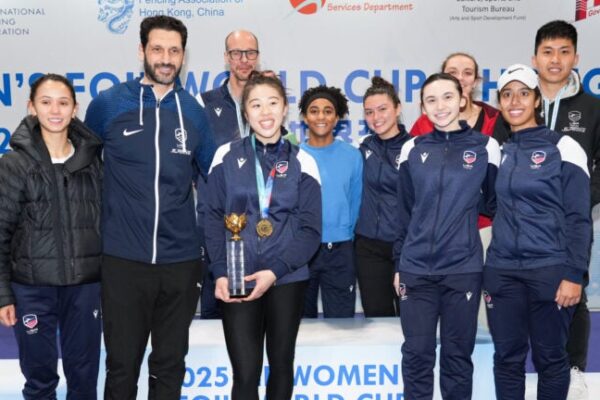 15-year-old Needham fencer makes history in Hong Kong