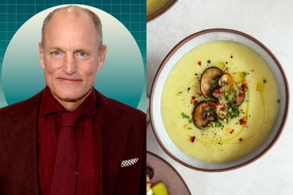 Woody Harrelson Just Shared a Creamy 4-Ingredient Soup