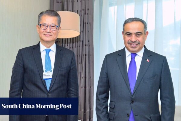 Hong Kong’s Paul Chan discusses cooperation with global leaders at Davos forum