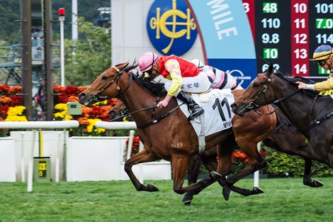 My Wish Prevails in Hong Kong Classic Mile