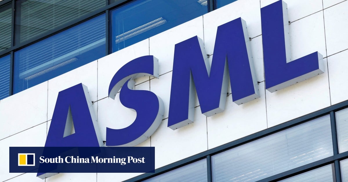 China years behind ASML’s chipmaking machines, CFO Dassen says