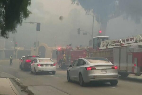 L.A. Fire Department officials face criticism over early wildfire response