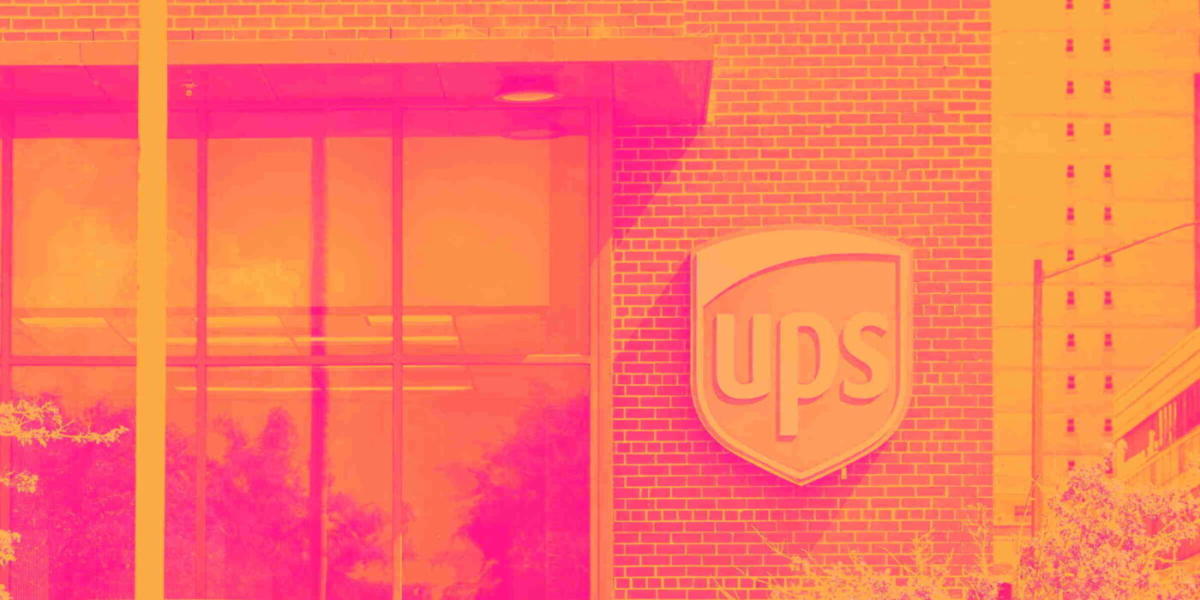 United Parcel Service (UPS) Stock Trades Down, Here Is Why