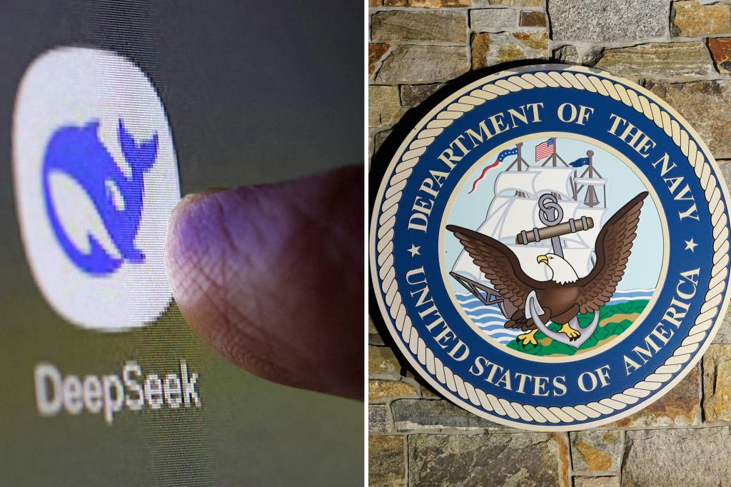 US Navy bans members from using China's DeepSeek AI app out of security fears