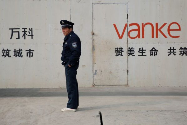 China Vanke's Hong Kong shares climb after reshuffle of top management