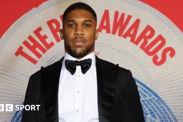Anthony Joshua next fight: AJ says Tyson Fury fight has to happen in 2025 Anthony Joshua in a tuxedo