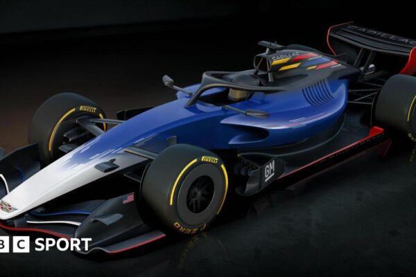 An image of a virtual GM Cadillac car