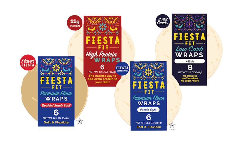 Lifestyle-Conscious Tortillas : Fiesta Fit Wraps